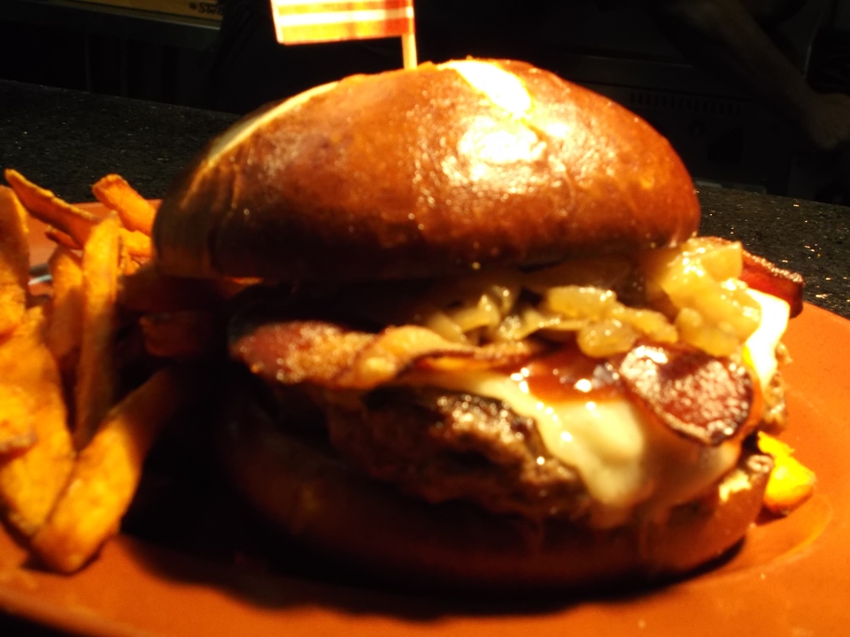 Stuffed Smoked Bacon Burger