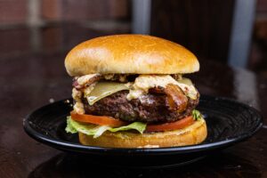 Garlic Parm Buger