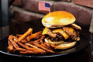 Loaded Pork Sandwich
